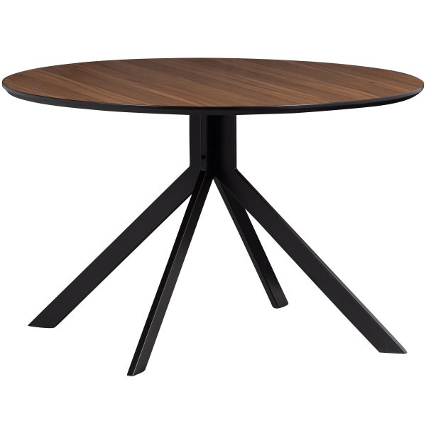 De Eekhoorn BRUNO EETTAFEL ROND MDF WALNOOT Ø120 CM