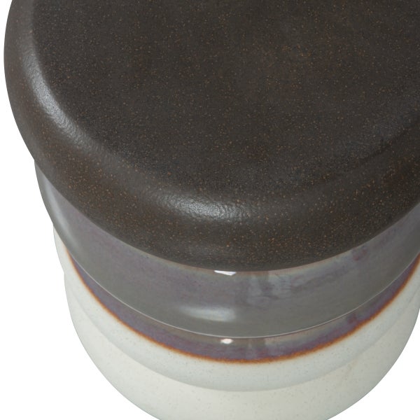 de eekhoorn BULB BIJZETTAFEL KERAMIEK GRIJS MELANGE 44X34Ø CM