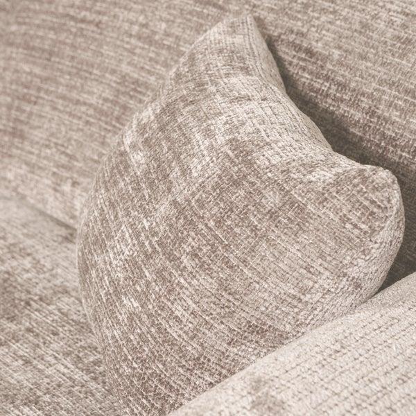 De Eekhoorn CLOUD CHAISE LONGUE BANK LINKS CHENILLE NATUREL