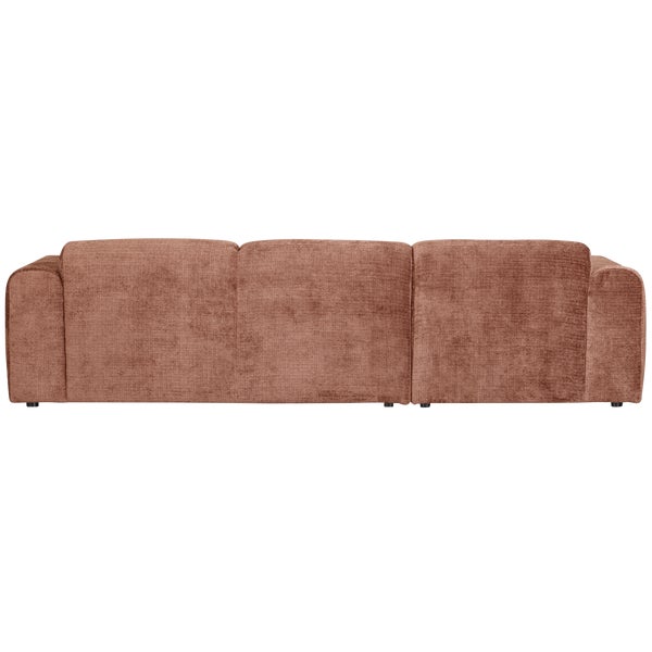 De Eekhoorn CLOUD CHAISE LONGUE BANK LINKS CHENILLE TERRA