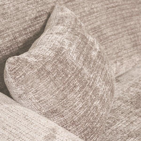 De Eekhoorn CLOUD CHAISE LONGUE BANK RECHTS CHENILLE NATUREL