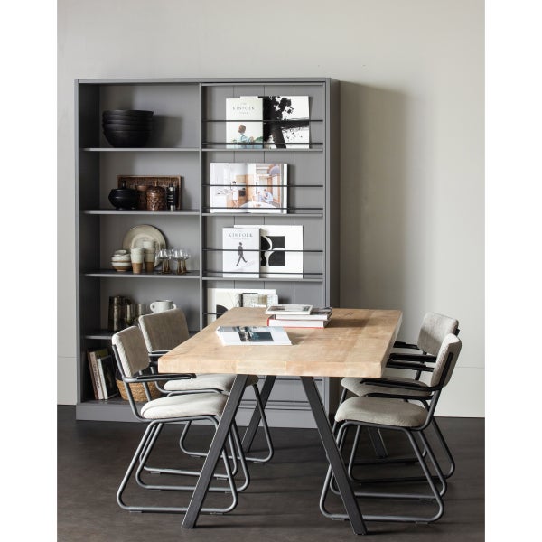 De Eekhoorn COMBI-TABLO: MANGO 180X90 & 2-STANDEN POOT VIERK