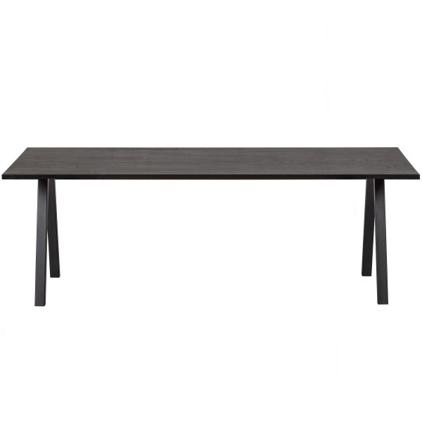 De Eekhoorn COMBI-TABLO: TAFEL EIKEN 180X90 & 2-STAND BLACKNIGHT [fsc]