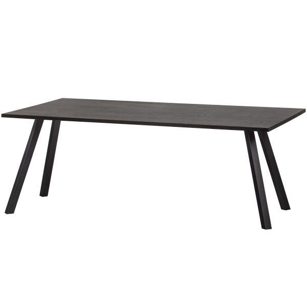 De Eekhoorn COMBI-TABLO: TAFEL EIKEN 200X90 & 2-STAND BLACKNIGHT [fsc]
