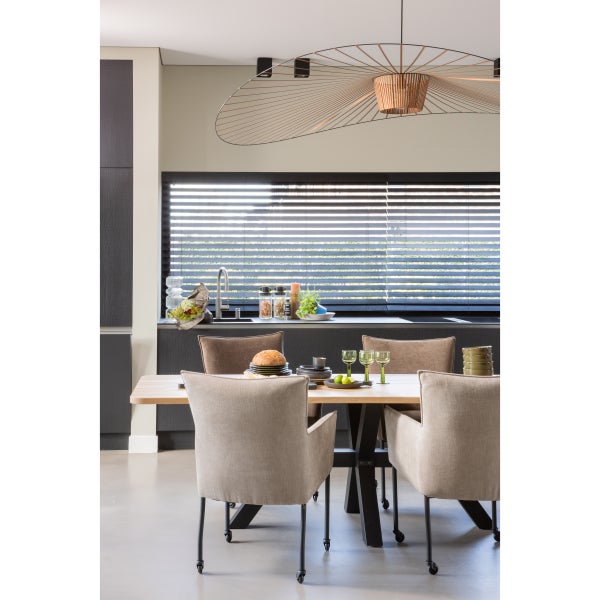 De Eekhoorn COMBI-TABLO: XL TAFELBLAD EIKEN 240X100 & ZEELAND POOT [fsc]