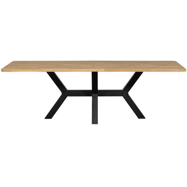 de eekhoorn COMBI-TABLO: XL TAFELBLAD EIKEN 240X100 & ZEELAND POOT [fsc]