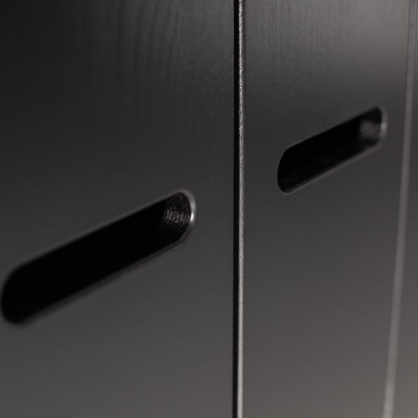 De Eekhoorn CONNECT 2-DEURS KLEDINGKAST + LADE ZWART [fsc]