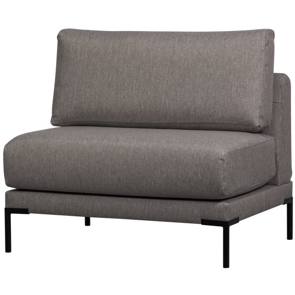 De Eekhoorn COUPLE EETBANK ELEMENT 100 CM GRIJS MELANGE