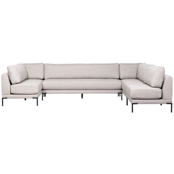 de eekhoorn COUPLE EETBANK ELEMENT 100 CM LICHTGRIJS