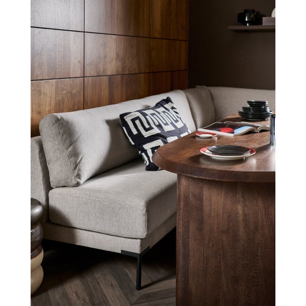 De Eekhoorn COUPLE EETBANK ELEMENT 200 CM LICHTGRIJS