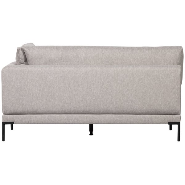 De Eekhoorn COUPLE EETBANK HOEKELEMENT LANGE ZIJDE LINKS LICHTGRIJS