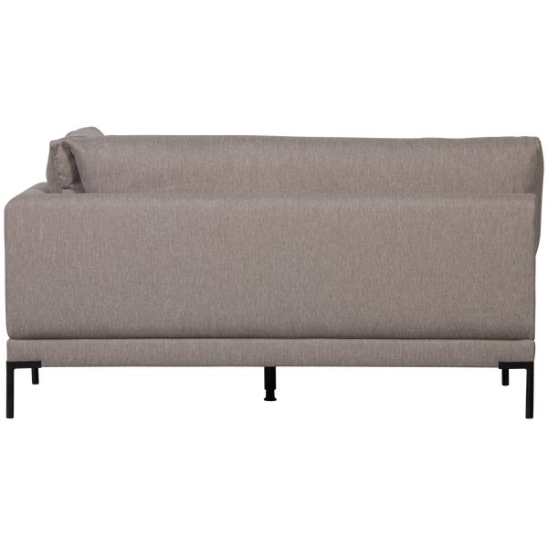 De Eekhoorn COUPLE EETBANK HOEKELEMENT LANGE ZIJDE LINKS TAUPE