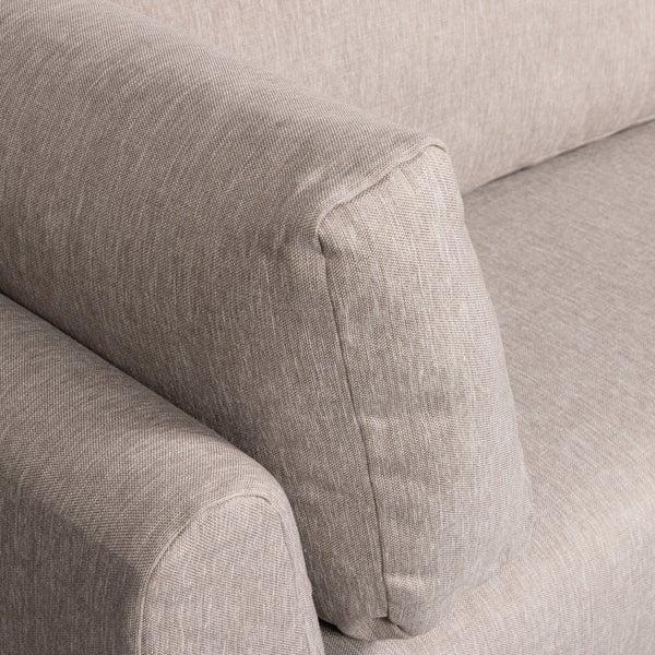 De Eekhoorn COUPLE EETBANK HOEKELEMENT LANGE ZIJDE RECHTS NATUREL