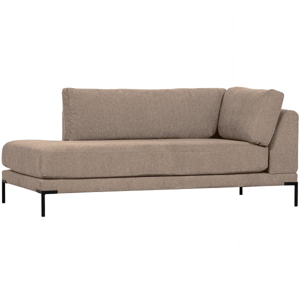 De Eekhoorn COUPLE LOUNGE ELEMENT LINKS MUD MELANGE