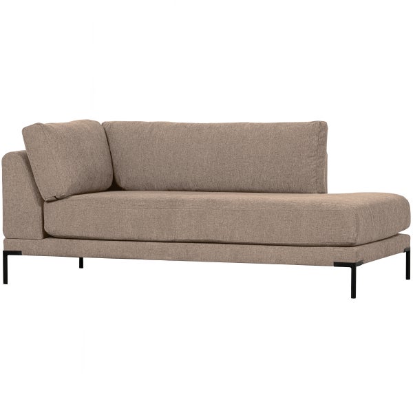 De Eekhoorn COUPLE LOUNGE ELEMENT RECHTS MUD MELANGE