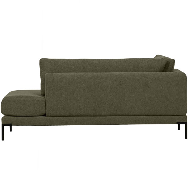 De Eekhoorn COUPLE LOUNGE ELEMENT RECHTS WARM GROEN