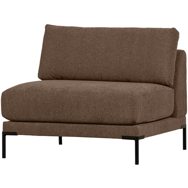 De Eekhoorn COUPLE LOVESEAT ELEMENT CHOCOLADE BRUIN