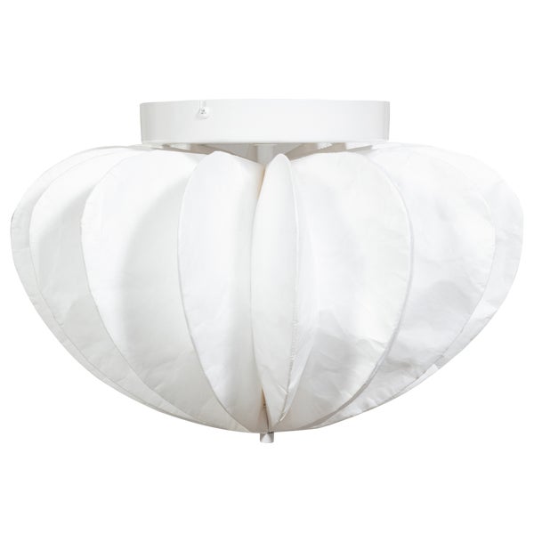 De Eekhoorn DALIA PLAFOND/WANDLAMP TYVEK PAPIER WIT 28XØ40 CM