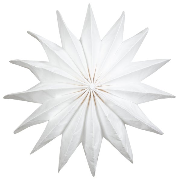 de eekhoorn DALIA PLAFOND/WANDLAMP TYVEK PAPIER WIT 28XØ40 CM
