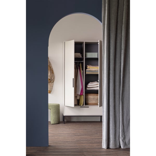 De Eekhoorn ADAM 2-DEURS KAST GRENEN DUST [fsc]