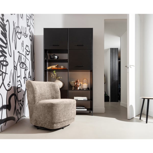 De Eekhoorn ATTY DRAAIFAUTEUIL ZAND