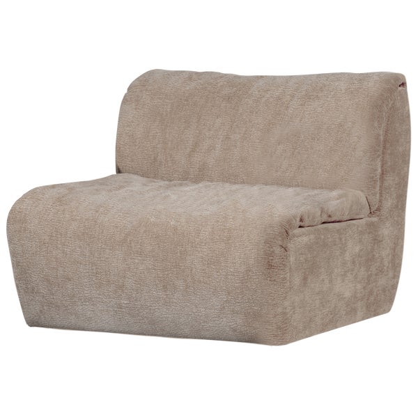 De Eekhoorn BAGGY 1-ZITS ELEMENT 3D CHENILLE ZAND