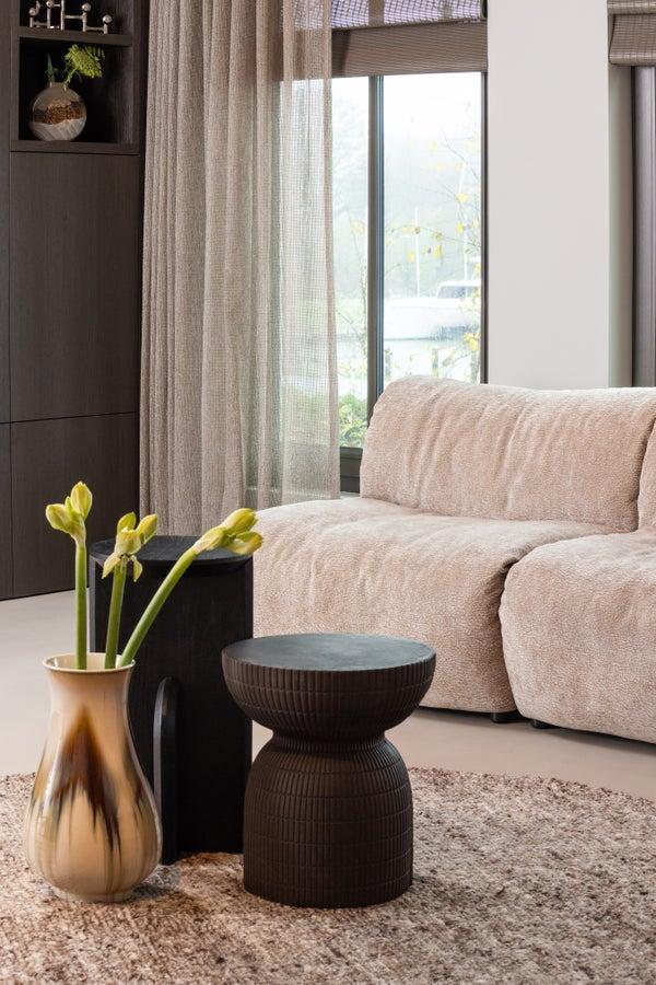 De Eekhoorn BAGGY 1-ZITS ELEMENT 3D CHENILLE ZAND