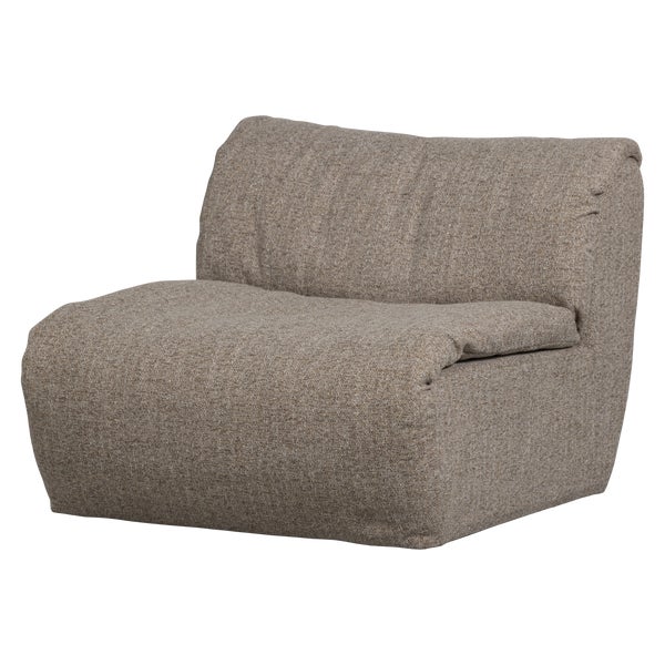 De Eekhoorn BAGGY 1-ZITS ELEMENT BRUIN MELANGE