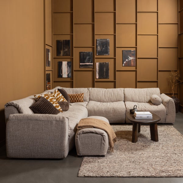 De Eekhoorn BAGGY 1-ZITS ELEMENT BRUIN MELANGE