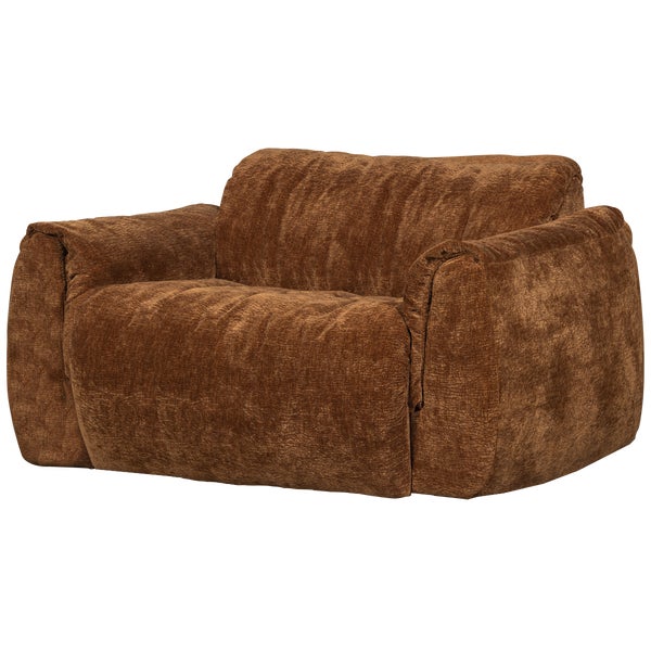 De Eekhoorn BAGGY LOVESEAT 3D CHENILLE MIDDENBRUIN