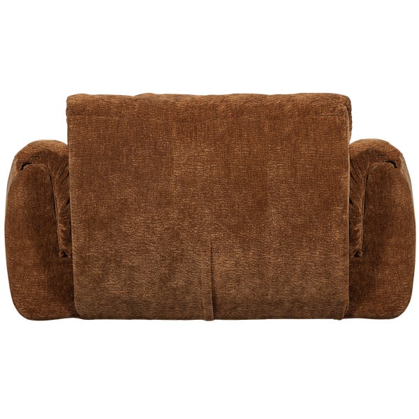 De Eekhoorn BAGGY LOVESEAT 3D CHENILLE MIDDENBRUIN