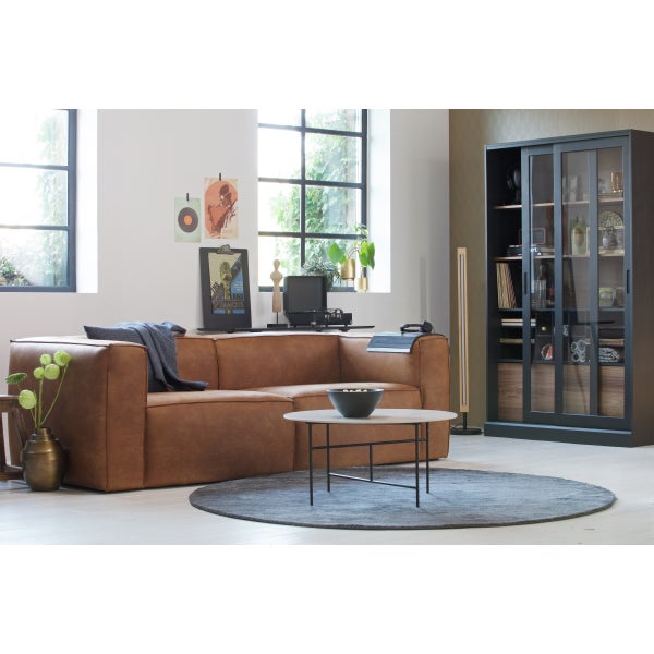 De Eekhoorn BEAN 3 5-ZITS BANK ECOLEER COGNAC