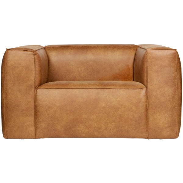 De Eekhoorn BEAN FAUTEUIL ECOLEER COGNAC