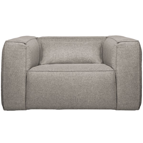 De Eekhoorn BEAN FAUTEUIL INCL. KUSSEN LICHTGRIJS