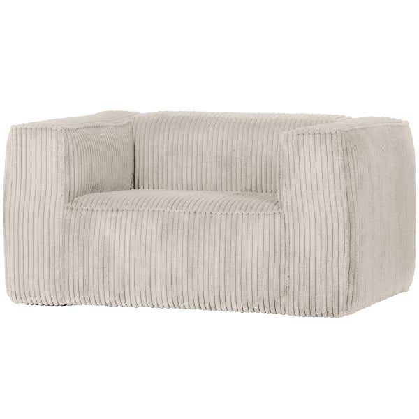 De Eekhoorn BEAN FAUTEUIL RIBSTOF NATUREL