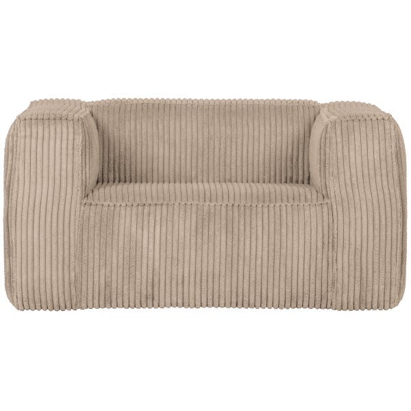 De Eekhoorn BEAN FAUTEUIL RIBSTOF TRAVERTIN
