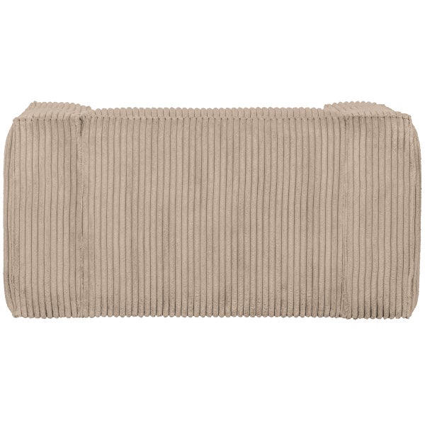 De Eekhoorn BEAN FAUTEUIL RIBSTOF TRAVERTIN