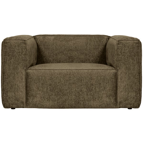 De Eekhoorn BEAN FAUTEUIL STRUCTURE VELVET MOSS