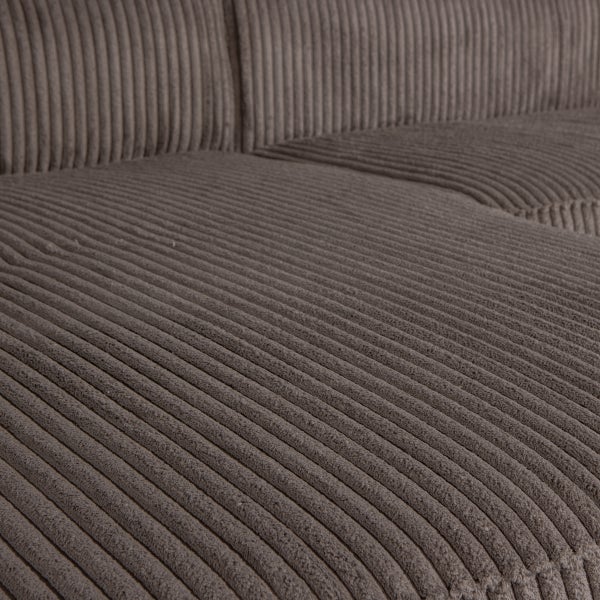 De Eekhoorn BEAN HOEKBANK LINKS RIBSTOF MUD