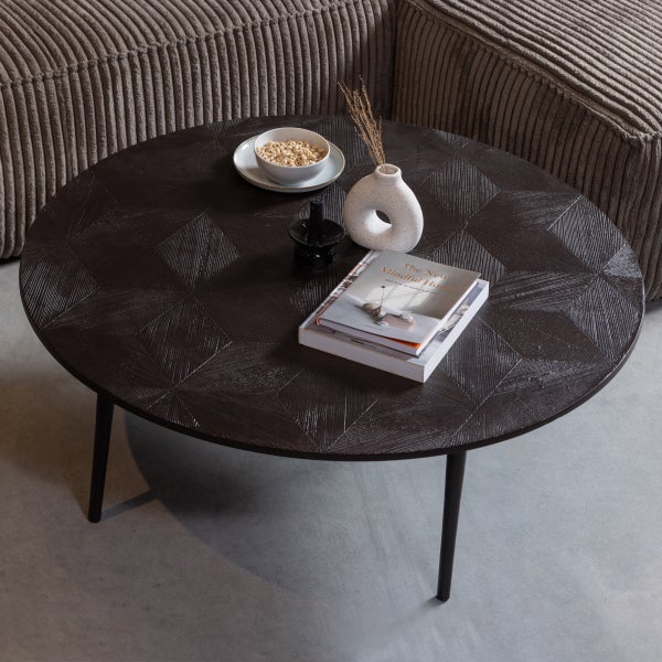 De Eekhoorn BEAN HOEKBANK RECHTS RIBSTOF MUD