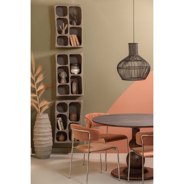 De Eekhoorn BLANCO EETTAFEL Ø120 CM MANGO WALNOOT