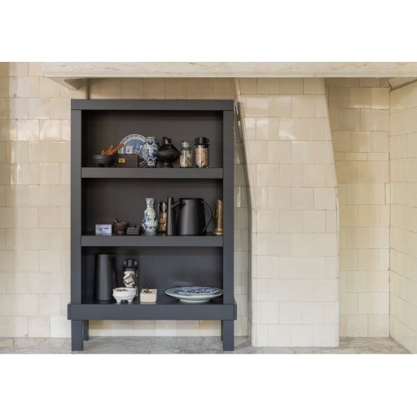 De Eekhoorn BONK OPEN KAST GRENEN MATZWART [fsc]