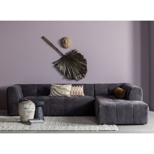 De Eekhoorn BORRE KRUK HOUT ZWART 40XØ28 CM