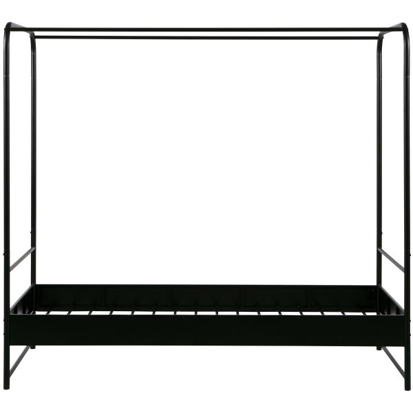 de eekhoorn BUNK HEMELBED METAAL ZWART 90X200 CM