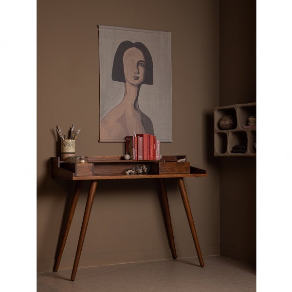 De Eekhoorn CLAY WANDKASTJE PAPIER MACHE GRIJS