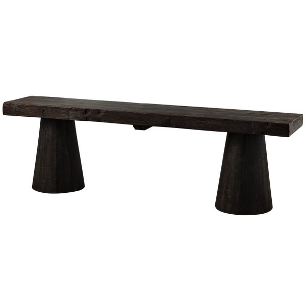 De Eekhoorn CLYDE BANKJE HOUT DONKERBRUIN