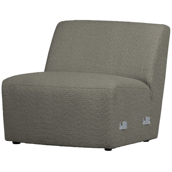 De Eekhoorn COCO 1-ZITS ELEMENT BOUCLÉ WARM GROEN