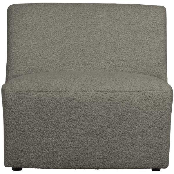 De Eekhoorn COCO 1-ZITS ELEMENT BOUCLÉ WARM GROEN