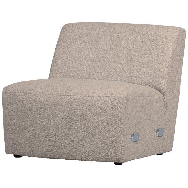 De Eekhoorn COCO 1-ZITS ELEMENT BOUCLÉ ZAND