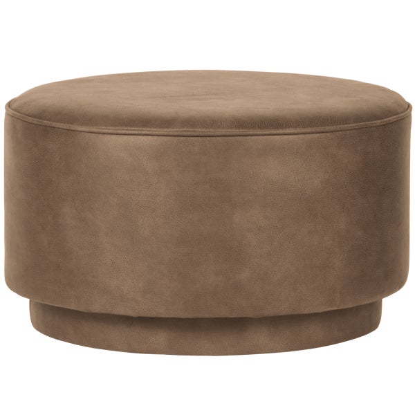 De Eekhoorn COFFEE POEF LEDERLOOK COGNAC